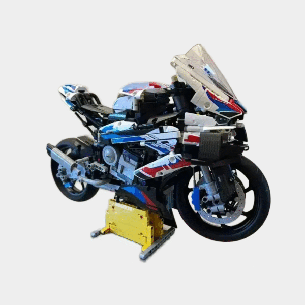 2025 blocs de construction de moto Simulation modèle de moto décoration modèle d'assemblage difficile jouet garçon créature éducative cadeaux