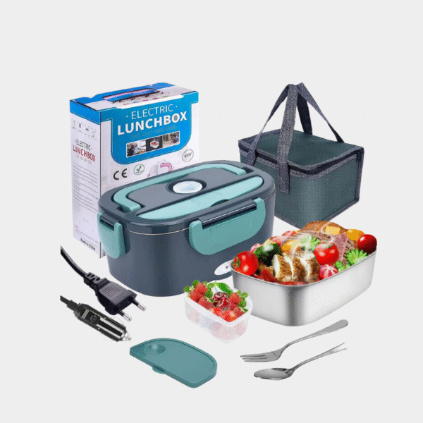 Boîte à lunch électrique chauffante, prise 1,5 V, allume-cigare de voiture, 220 L, 40W, 220V
