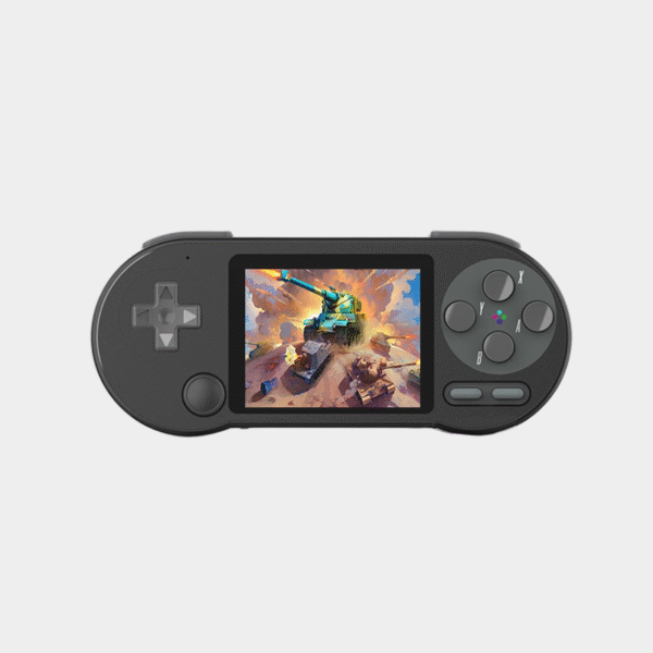 Console de jeu avec bascule pour enfants, prise confortable, lecteur classique, écran HD IPS, cadeau d'anniversaire, 3 pouces