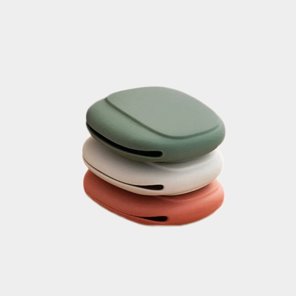 Sac de stockage en silicone, sac de stockage de câble de données, boîte de stockage de chargeur de casque multifonctionnel et pratique