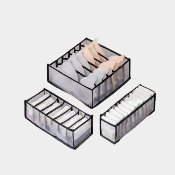 1PC-Armoire organisateur pour chaussettes maison séparée sous-vêtements boîte de stockage 7 / 9 / 11 Grilles Jeans soutien-gorge organisateur pliable organisateur de tiroir