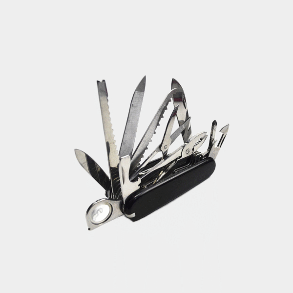Couteau de poche multifonctionnel pliant de l'armée, outils à main suisses, outil opaque, équipement EDC, camping en plein air, survie