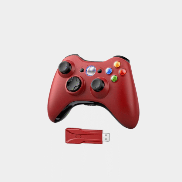Contrôleur sans fil Xbox 360 pour Xbox 360 / Slim / Elite / Winodow / PC Gamepad 6 - axes Joystick Dual Vibration 2.4G Gaming