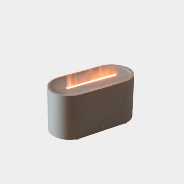 Humidificateur de flamme ultrasonique USB Desktop Home Chambre à coucher Atomisation d'huile essentielle Petit grand diffuseur d'arôme de brume