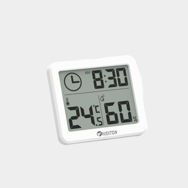 Horloge numérique horloge de bureau avec température humidité horloges murales pour la maison cuisine bureau décorations de bureau NIDITON