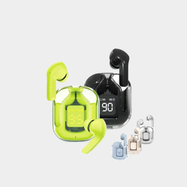 TWS écouteurs sans fil Transparent Bluetooth dans l'oreille casque ENC sport casque alimentation LED affichage numérique stéréo son écouteurs