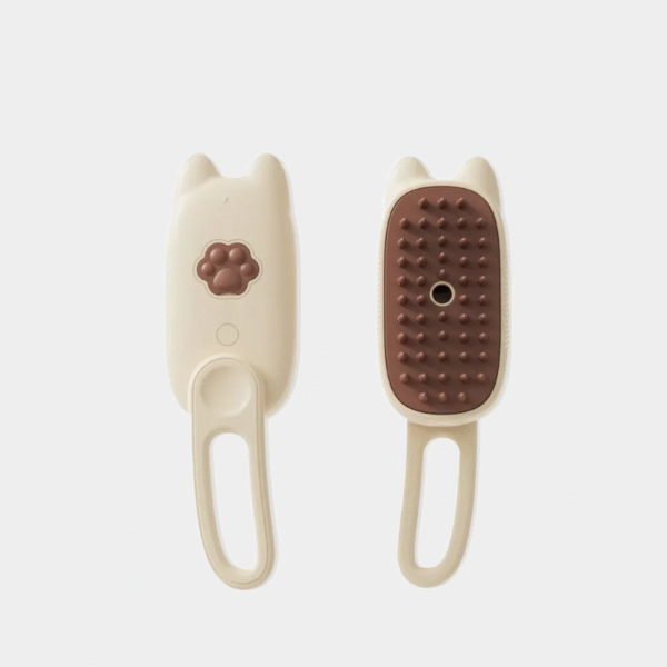 3 en 1 Pet électrique brosse à vapeur chat et chien nettoyage spray massage toilettage peigne poignée rétractable Pet épilation BeautyBrush