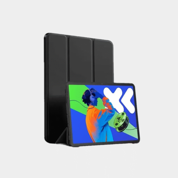 Pour Lenovo Xiaoxin Pad Pro 12,7 pouces 2025 couverture TB375FC / TB373FU Trifold Magnetic PU Leaher Soft Back Stand Tablette Case