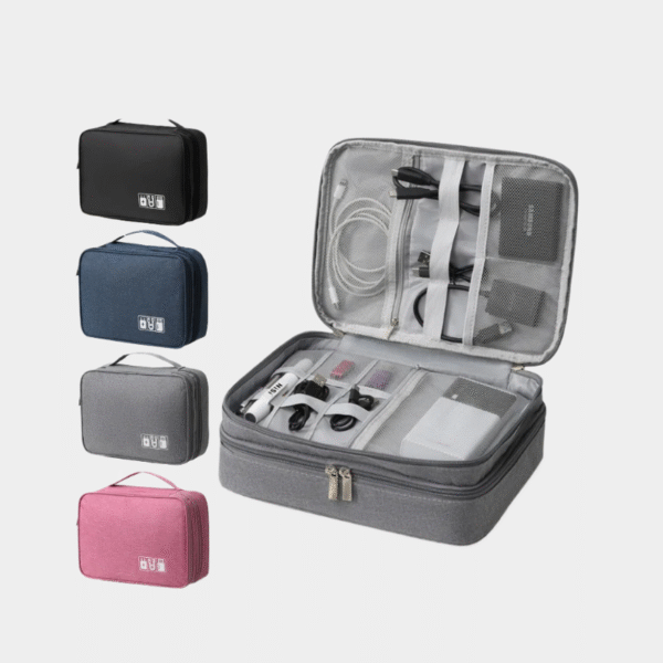 Sacs de stockage de câble Organizer électronique numérique imperméable Portable chargeur de ligne de données USB Plug Bag de stockage Organiseur de câble de voyage